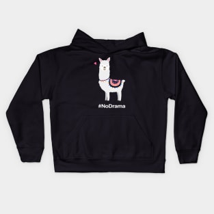 No Drama Llama Kids Hoodie